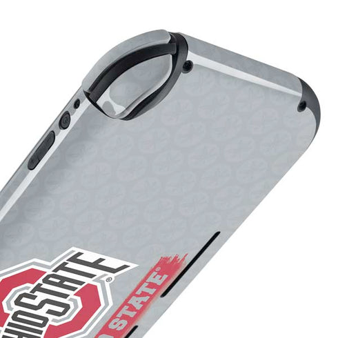 Ohio State University Distressed Logo Nintendo Switch Lite Skin